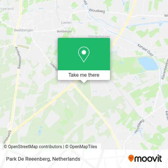 Park De Reeenberg map