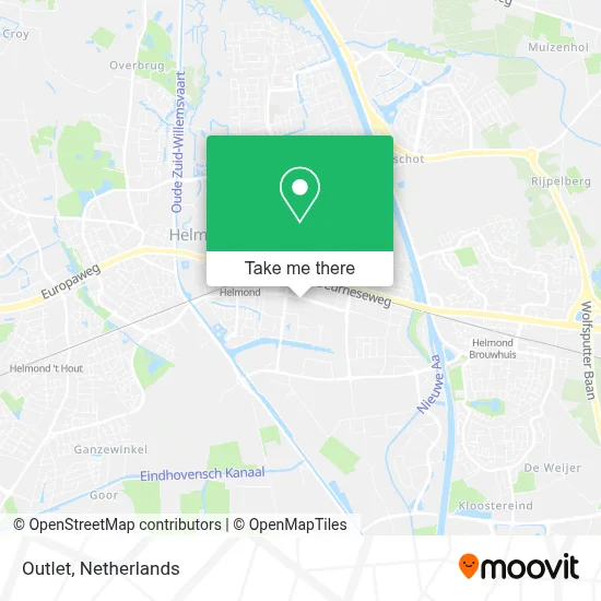 Outlet map