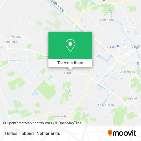 Hildes Hobbies map