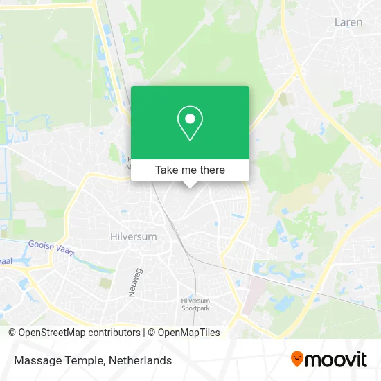 Massage Temple map