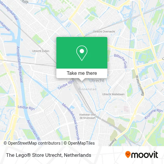 The Lego® Store Utrecht map
