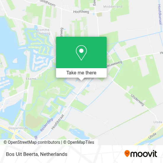 Bos Uit Beerta map
