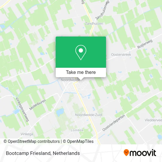 Bootcamp Friesland map