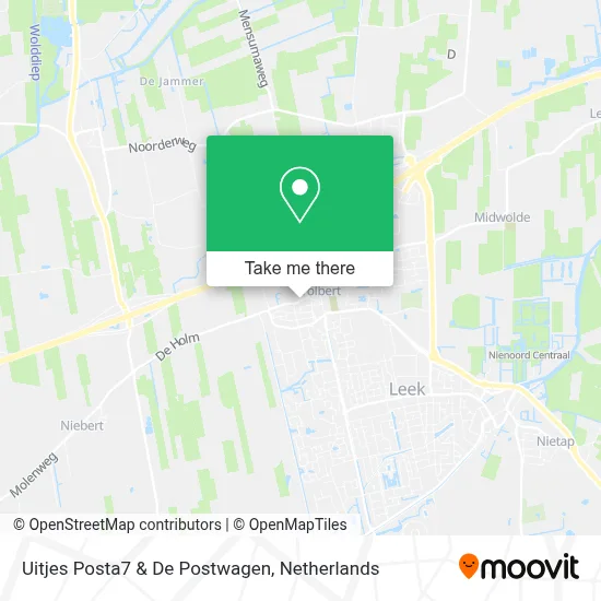 Uitjes Posta7 & De Postwagen map