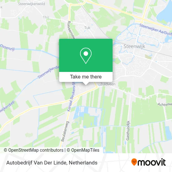 Autobedrijf Van Der Linde map