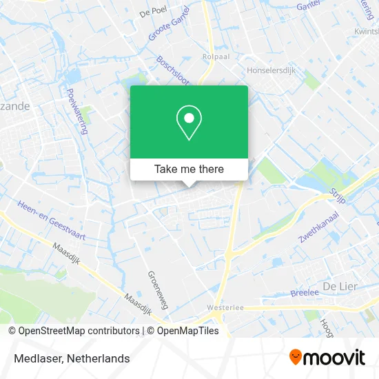 Medlaser map
