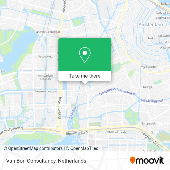 Van Bon Consultancy map