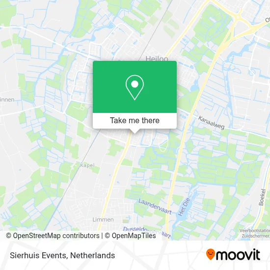 Sierhuis Events map