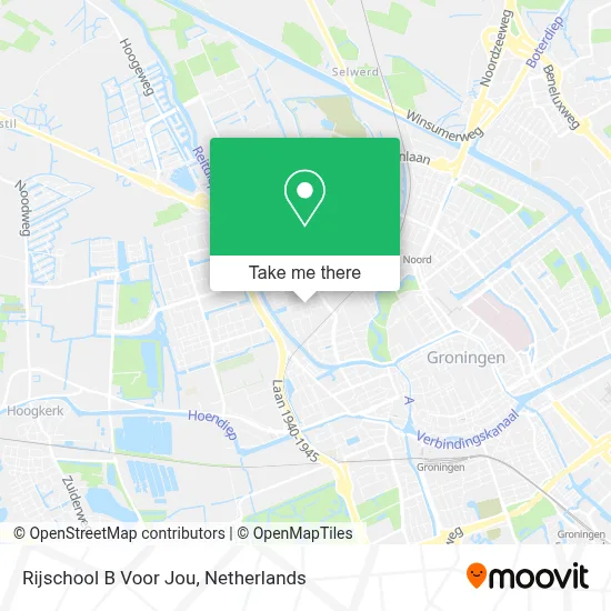Rijschool B Voor Jou map