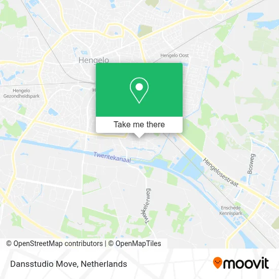 Dansstudio Move Karte