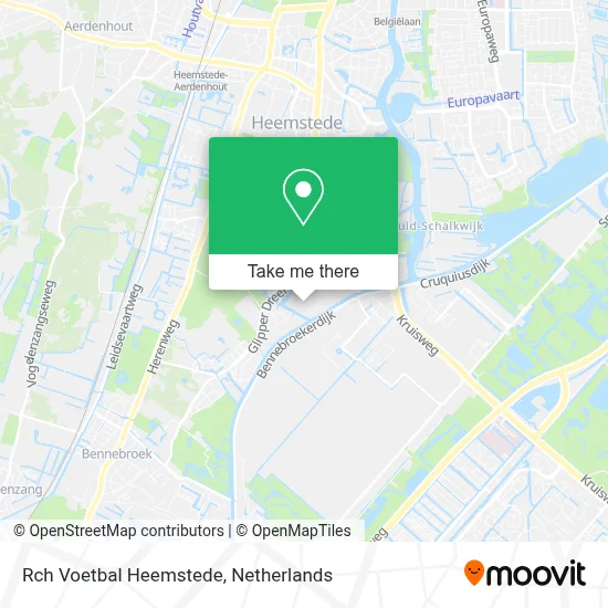 Rch Voetbal Heemstede map
