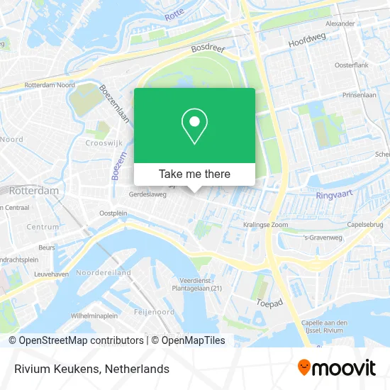 Rivium Keukens map