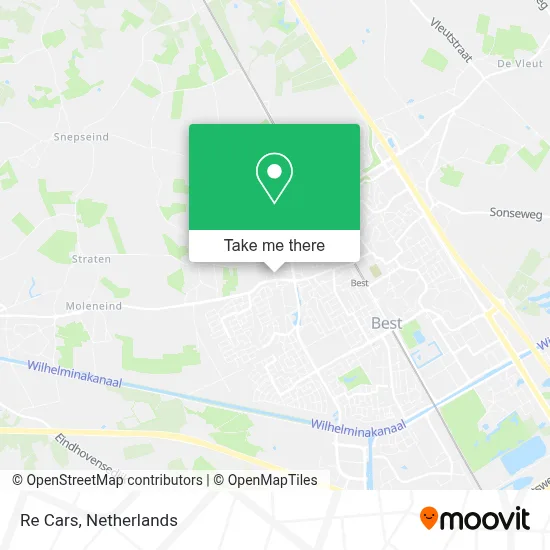 Re Cars map