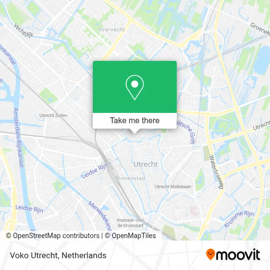 Voko Utrecht map