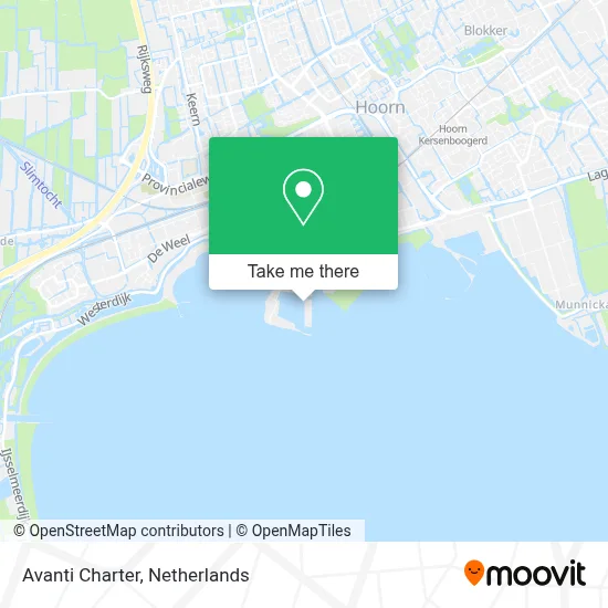 Avanti Charter map