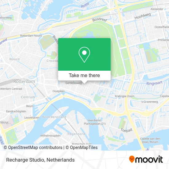 Recharge Studio map
