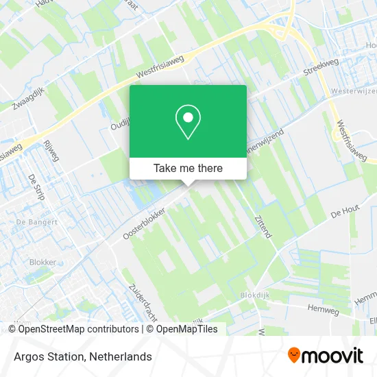 Argos Station map