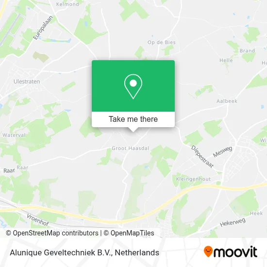 Alunique Geveltechniek B.V. map