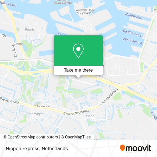 Nippon Express map