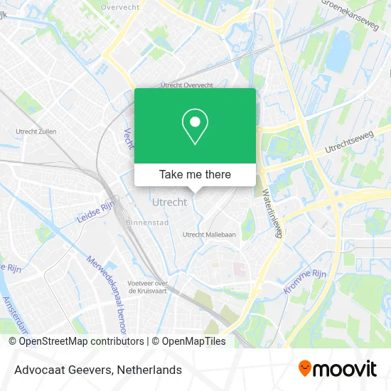 Advocaat Geevers map