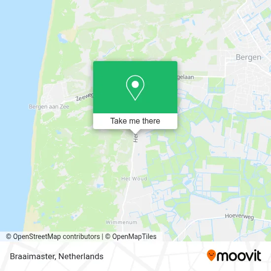 Braaimaster Karte