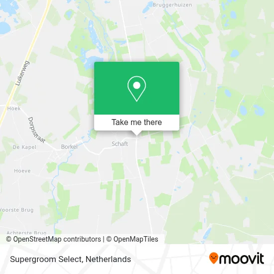 Supergroom Select map