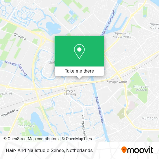 Hair- And Nailstudio Sense map
