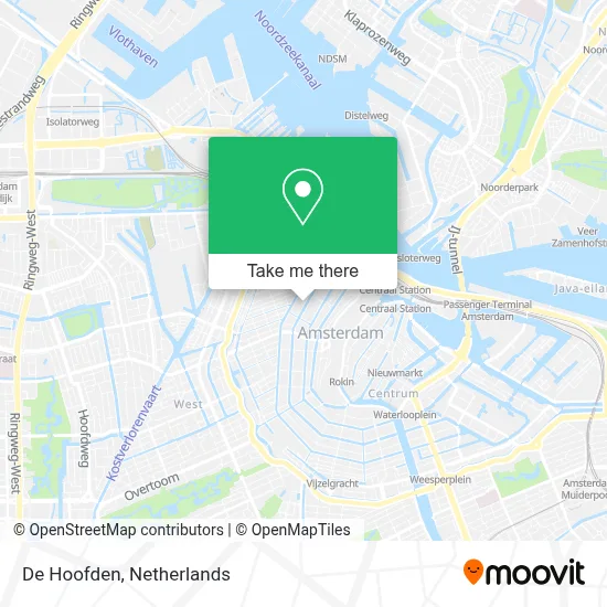 De Hoofden map