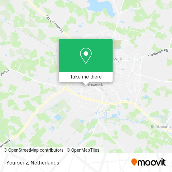 Yoursenz map