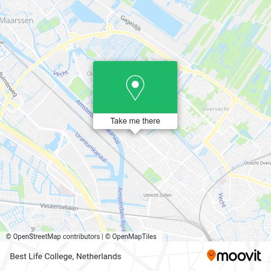 Best Life College map