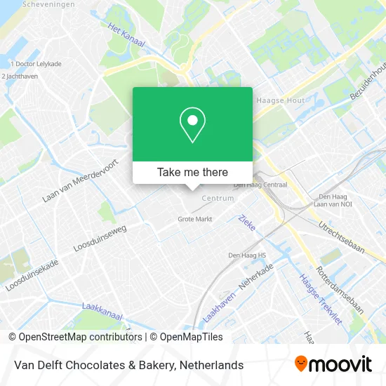 Van Delft Chocolates & Bakery map