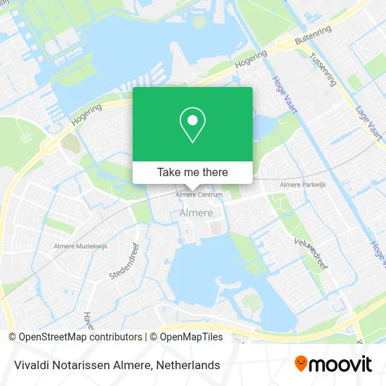 Vivaldi Notarissen Almere map