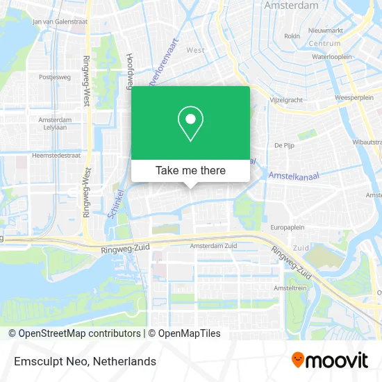 Emsculpt Neo map