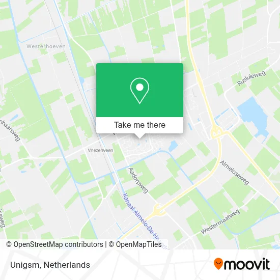 Unigsm map