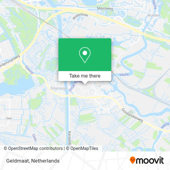 Geldmaat map