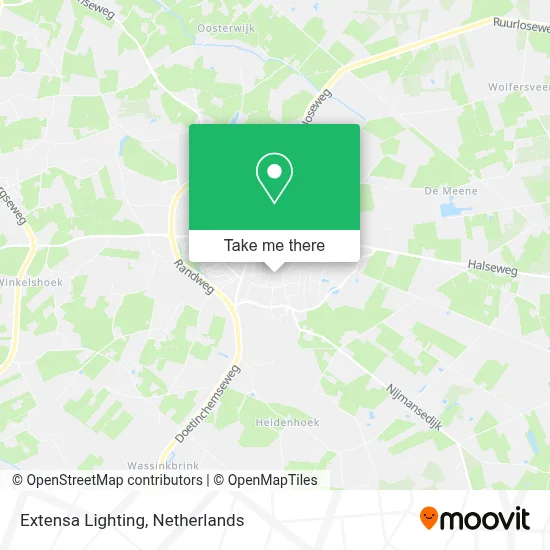 Extensa Lighting map