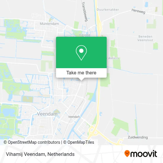 Vihamij Veendam map