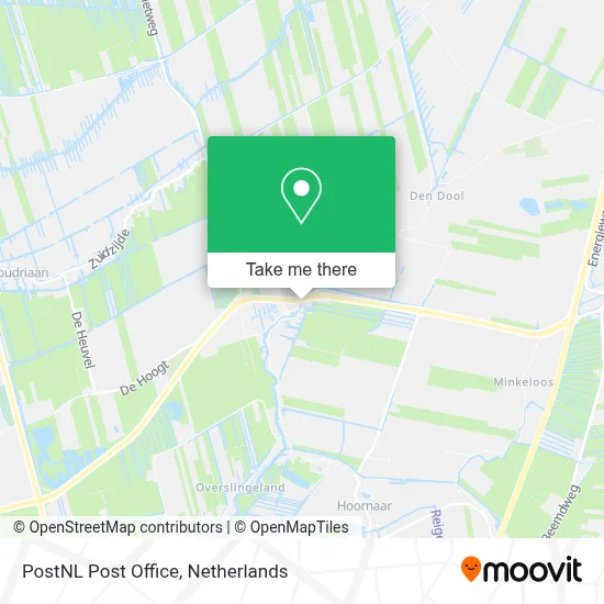 Postnl Postkantoor map