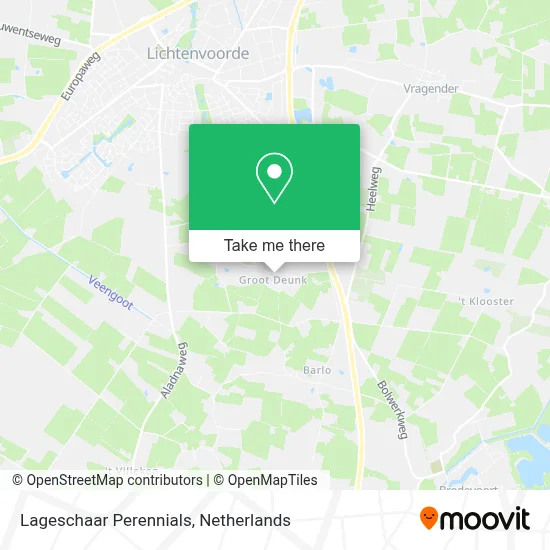 Lageschaar Perennials map