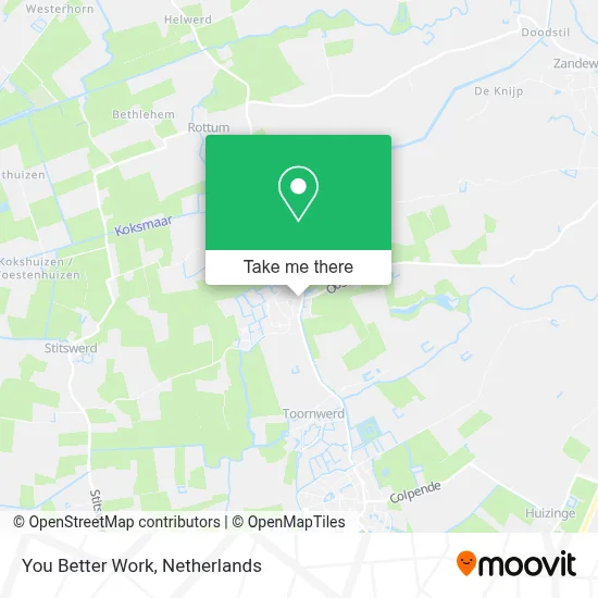 You Better Work map