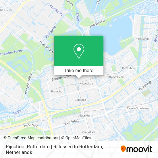 Rijschool Rotterdam | Rijlessen In Rotterdam map