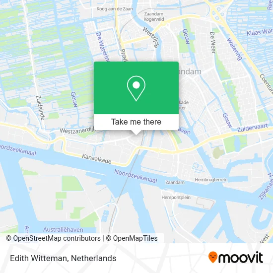 Edith Witteman map