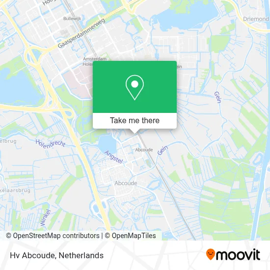 Hv Abcoude map