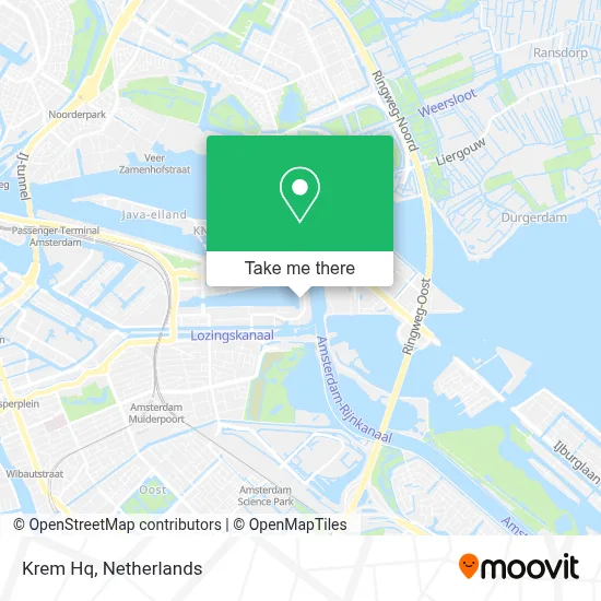 Krem Hq map