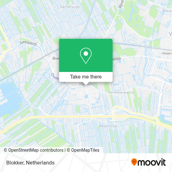 Blokker map