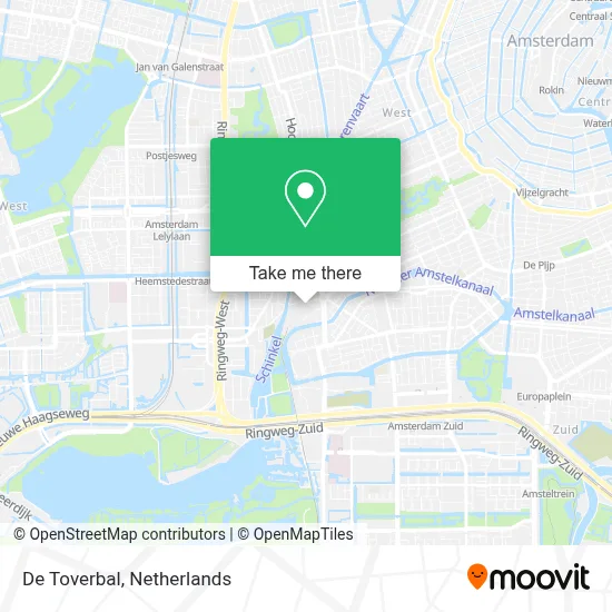 De Toverbal map