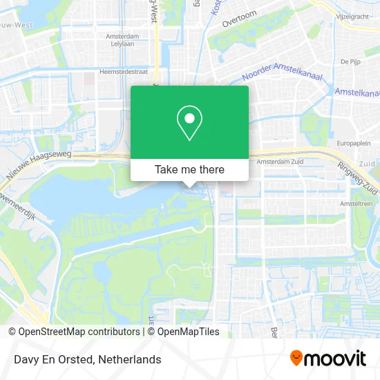 Davy En Orsted map