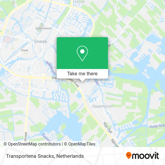 Transportena Snacks map