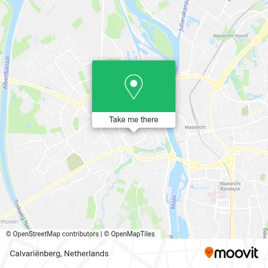 Calvariënberg map