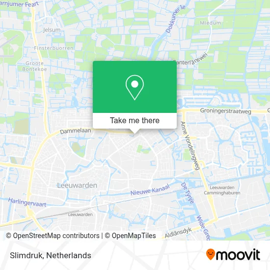 Slimdruk map